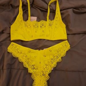 Fenty x Savage bra and panty set